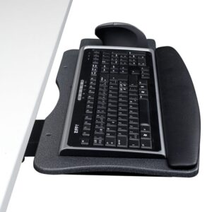 Ergospace Up tastaurskuff med musebord, sort