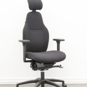 Kenson Kontorstol Anna Fighter m/nakke-og armstøtte, Black