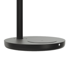 Glamox Motus Table/Flat bordfot m/mobillading Svart