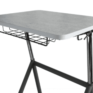 Matting Wire Shelf Oppbevaringsskuff mørkegrå til Stand Up Desk