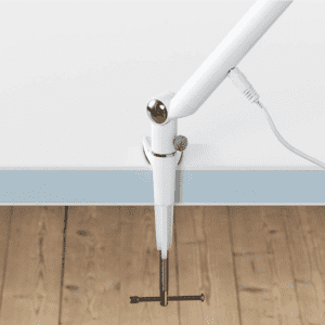 Matting LightUp Clamp White Lissabon Bordklemme til Bordlampe