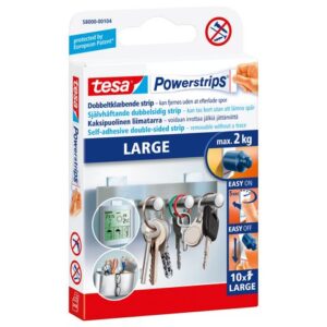 Opphengstrips TESA tosidig large hv (10)