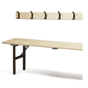 Knaggrekke og sittebenk