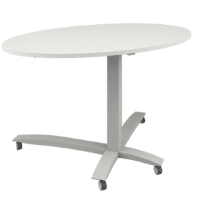 Mobilt arbeidsbord med høyderegulering