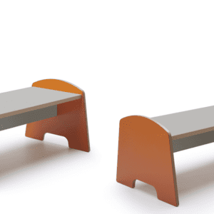 Revungen påkledningsbenk