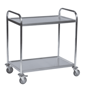 Rustfritt trillebord