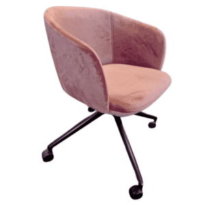 Grace møtestol med 4 hjul